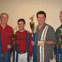 The entire DBBL team brandishing hardware at the 2009 Season SORCS Banquet